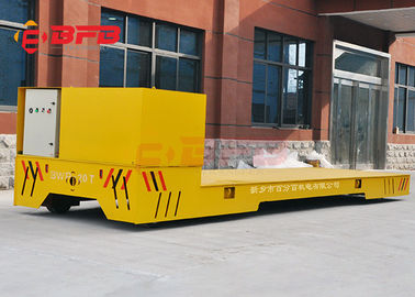 100T Industrial Material Transfer Carts, Turning Coil Transfer Cart On Cement Floor