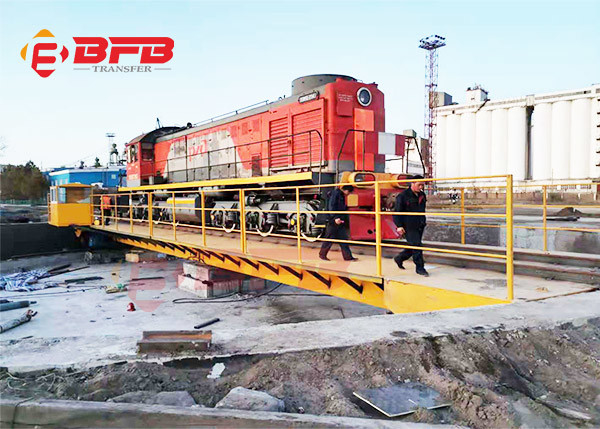 200 Ton Turn Table Rail Rotating Plattform für sich fortbewegende Eisenbahn