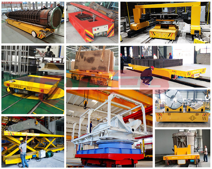 Rgv führte Fahrzeug automatisierte Schienen-flache Lastwagen-Fabrik