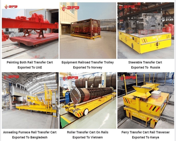 Materialtransport-Transportwagen-selbstfahrender Übergangsanhänger für die Stahlbarren-Behandlung
