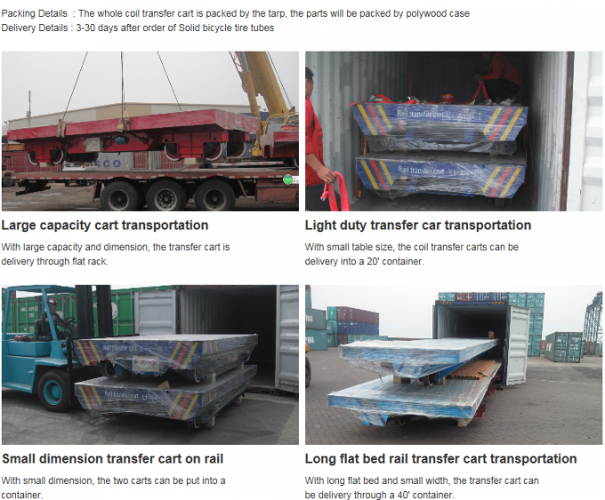  rostfreie Anlage 50t, die Selbstdumpingplattform-Anhänger auf Stahlschienen behandelt