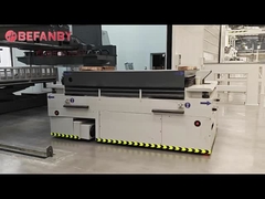 Zusammengestellte zwei Sätze von Rädern Trackless Transfer Cart,Fernsteuerung Batterie Transfer Trolley