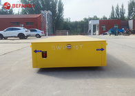 Steerable Electric Trackless Transfer Cart 30 Ton For Workshop