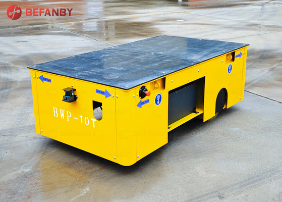 25T CE Certified Flatbed Steerable Transfer Trolley