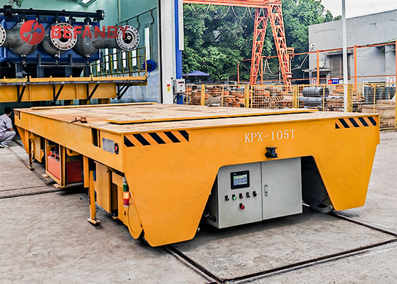 Flexible Battery Vertical And Horizontal Movement Rail Transfer Cart