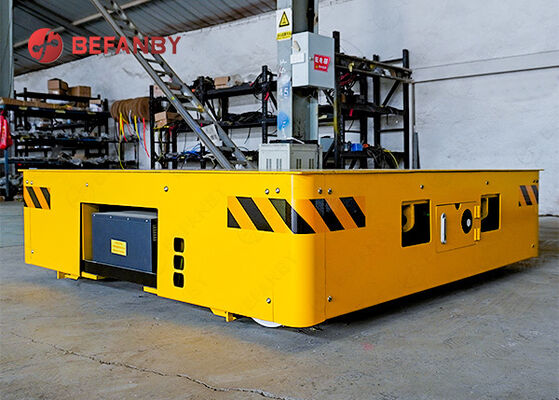 Good Quality Rail Battery Transfer Trolley With 4 Axles