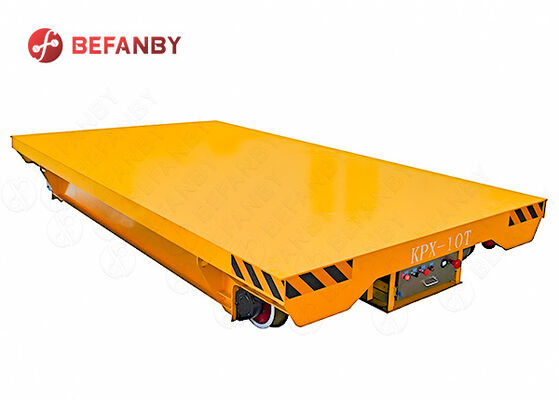 Professional Support Customized Rail Transfer Cart With 10T Capacity