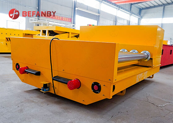 Professional Rail Transport Carts With Roller Convey