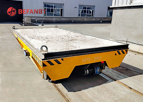 20T Rail Transfer Carts With Telecontrol Operate