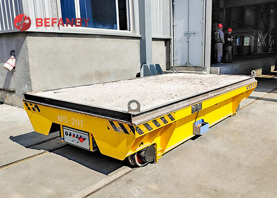 20T Rail Transfer Carts With Telecontrol Operate