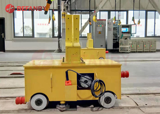 Stahl-Rolls-Lager 20m/Min 1T auf Schienen-Übergangswagen