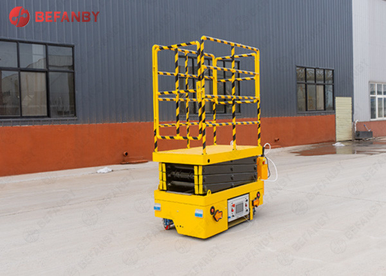 Lift Climbing AGV Battery Powered Carts