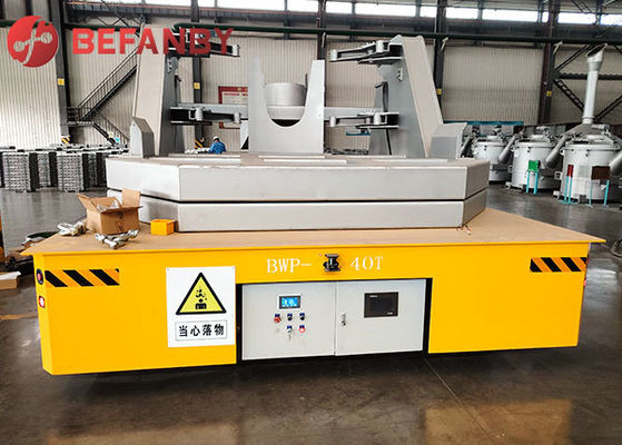 40-Tonnen-Batteriebetriebener Transferwagen zum Gießen von geschmolzenem Aluminium