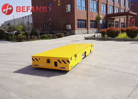 Schwerlastkesselindustrie mit Endschalter-Schienenlosen Transferwagen