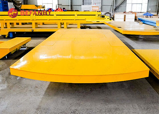 Professional 45T Material Turntable Transfer Cart For Factory