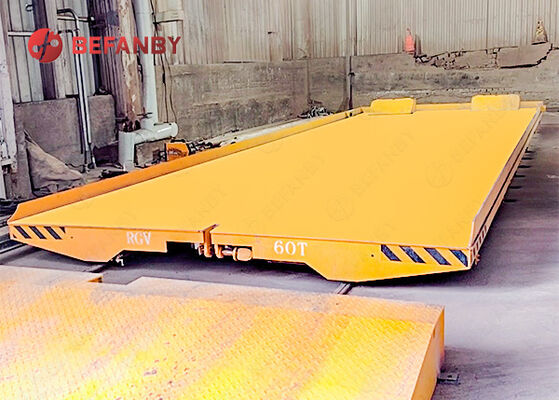 Customized 60 Tonne Capacity RGV Transfer Cart