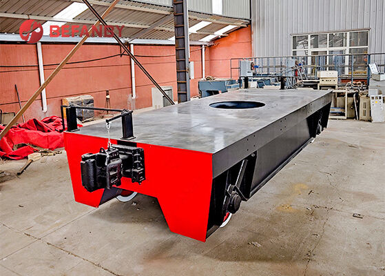 Maßgeschneiderter elektrischer Schienentransferwagen für Formenfabrik