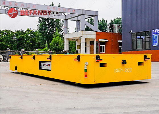 20 Ton Tragfähigkeit Lenkbare Transferwagen für Schmiedefabrik