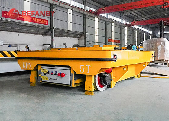 5 ton electrical transfer cart with Collision buffer device
