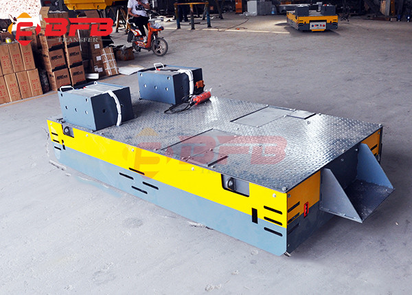 Lieferant Smarts 10 Ton Steerable Transfer Cart Robot für die Stahlträger-Behandlung