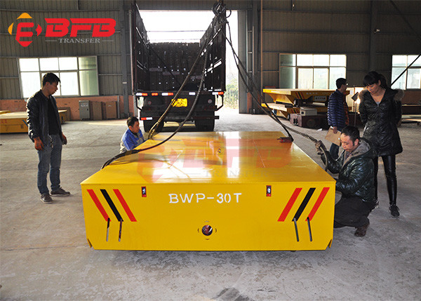 30 Ton Motorised Flat Bed Transport Lastwagen-System für die Metallrohr-Behandlung