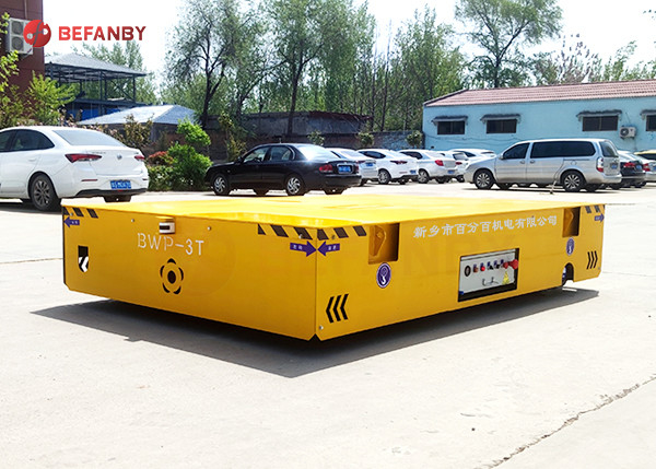 Hängende Ton Heavy Trolley Carts Electric-Fracht-Plattform des Platten-Steuer30